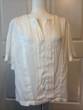 Calvin Klein Jeans White Lightweight Top